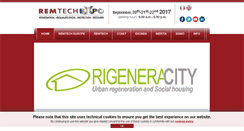 Desktop Screenshot of 2011.remtechexpo.com